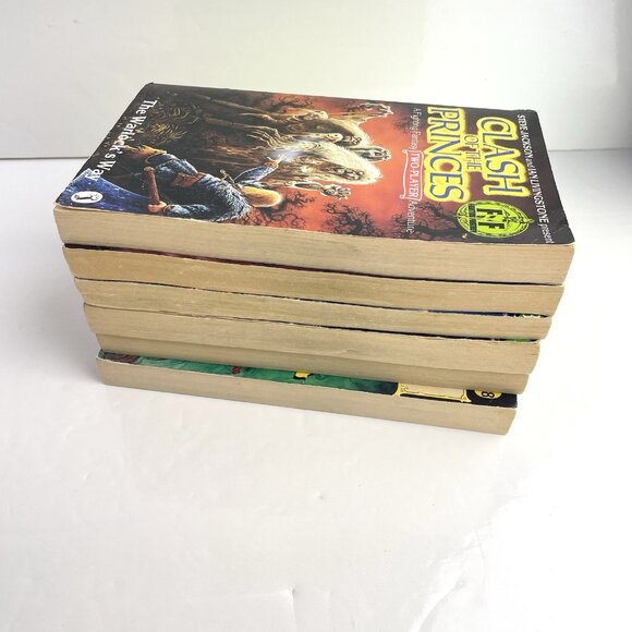 Fighting Fantasy Books Two Player Clash Of The Princes Warlocks Way Warriors Way - Picture 15 of 16